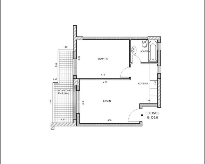 Apartament în Nikopoli, Thessaloniki