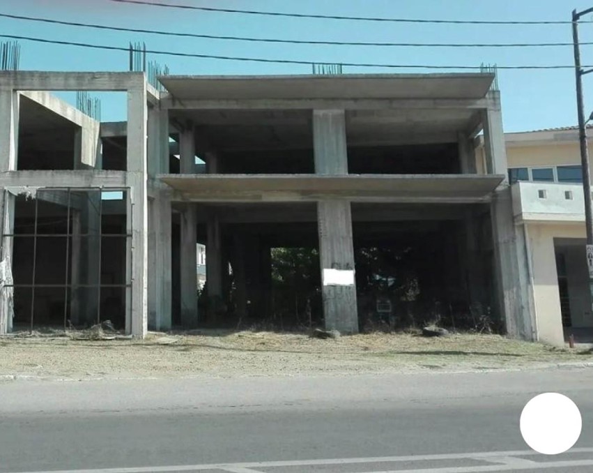 Unfinished building in Kassandreia, Halkidiki