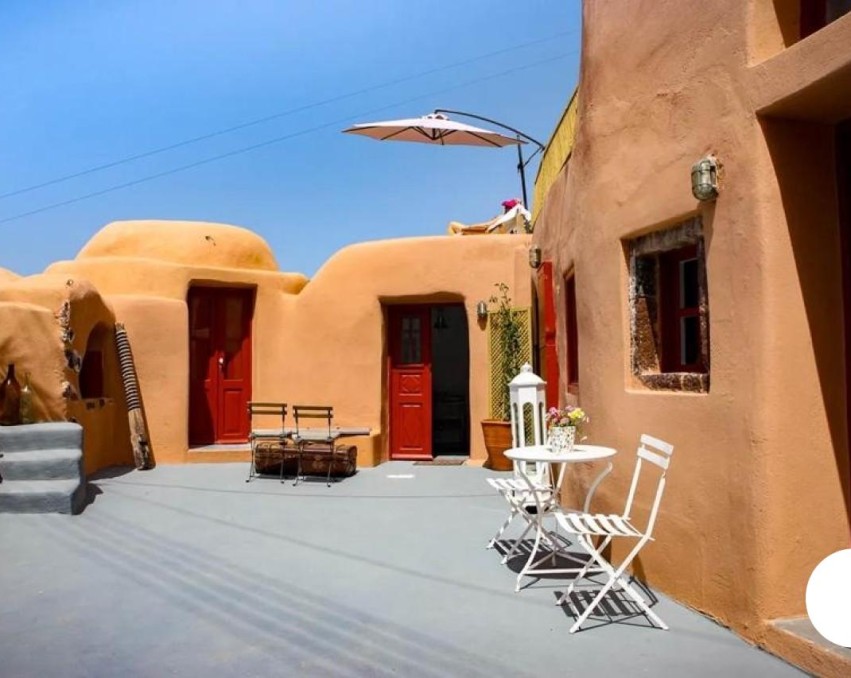 Apartment complex in Santorini, Cyclades